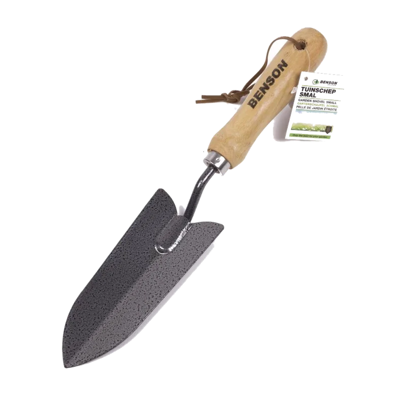 Benson Garden Tuinschep smal – metaal met houten handvat, 6 cm