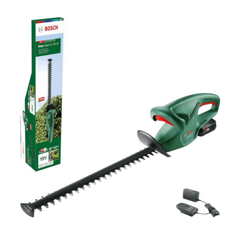 Bosch EasyHedgeCut 18-45 – accuheggenschaar met accu en lader