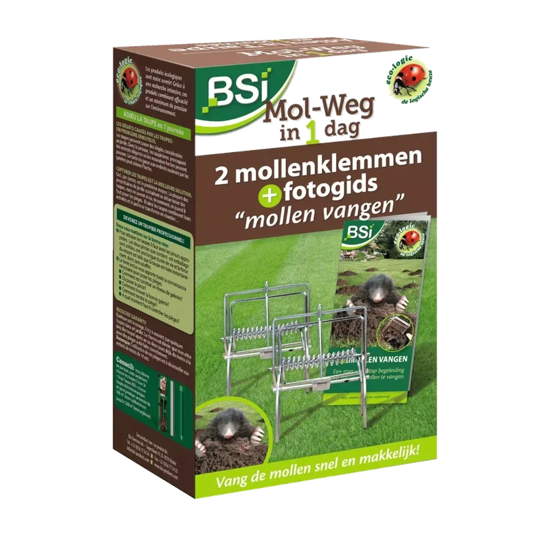 BSI Mol-Weg in 1 dag – 2 professionele schaarklemmen