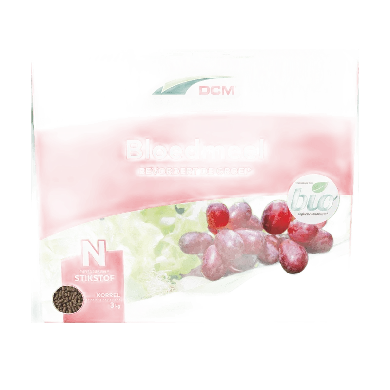 DCM Bloedmeel – organische stikstof in korrels, 3 kg