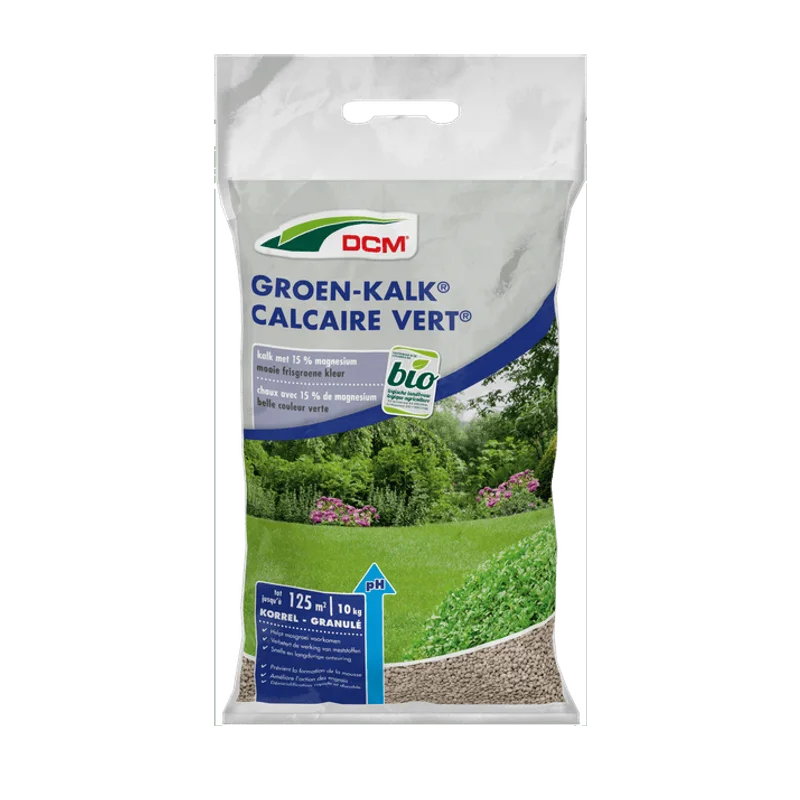 DCM Groen-Kalk – magnesiumkalk voor de moestuin, 10 kg
