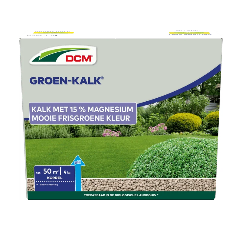 DCM Groen-Kalk – magnesiumkalk in korrels, 4 kg