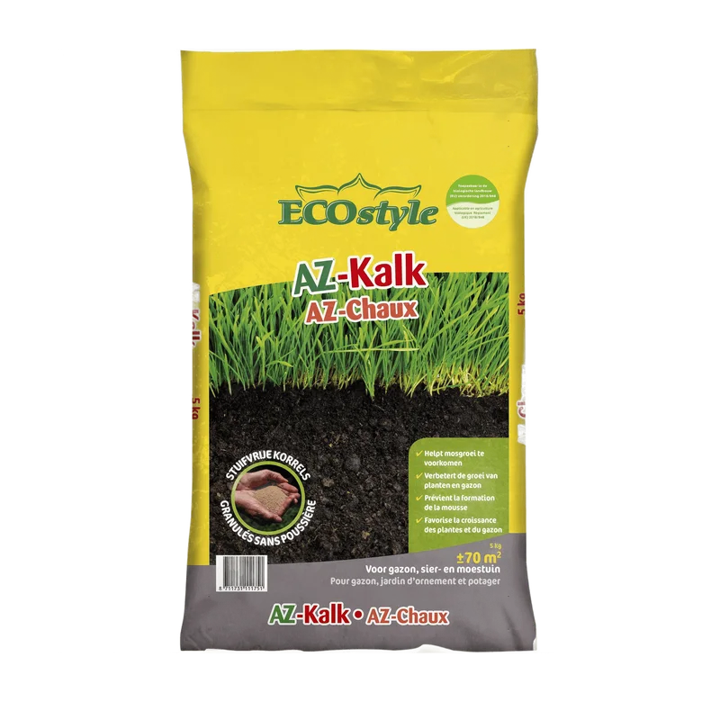 ECOstyle AZ-Kalk – microkorrel tegen zure grond 5 kg