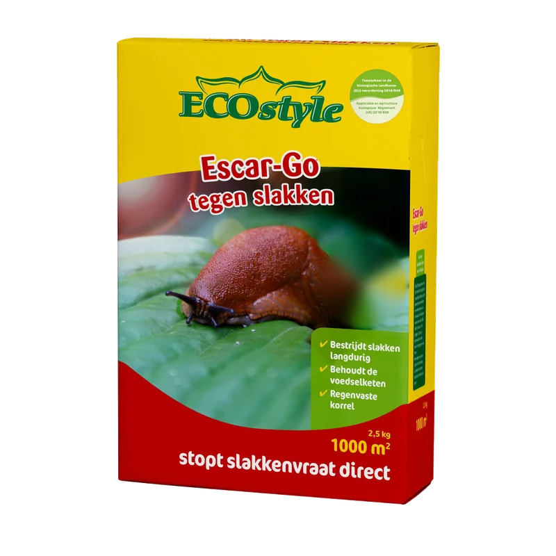 ECOstyle Escar-Go – slakkenkorrels 2,5 kg