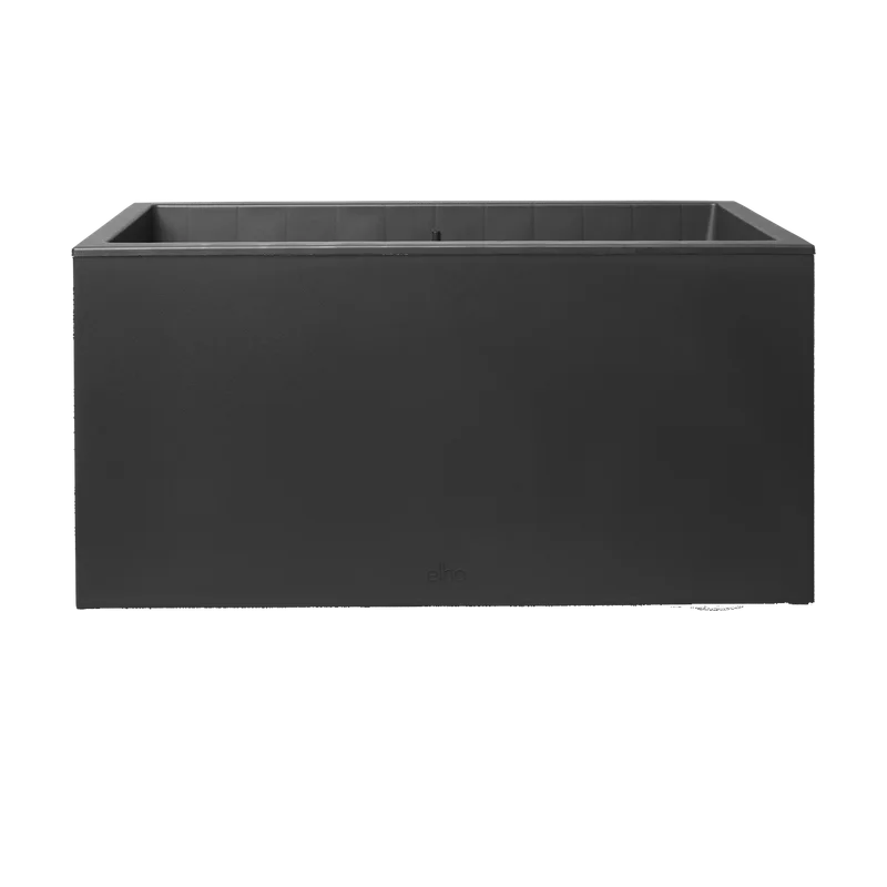 Elho Vivo Next Lang 60 – plantenbak met waterreservoir, zwart