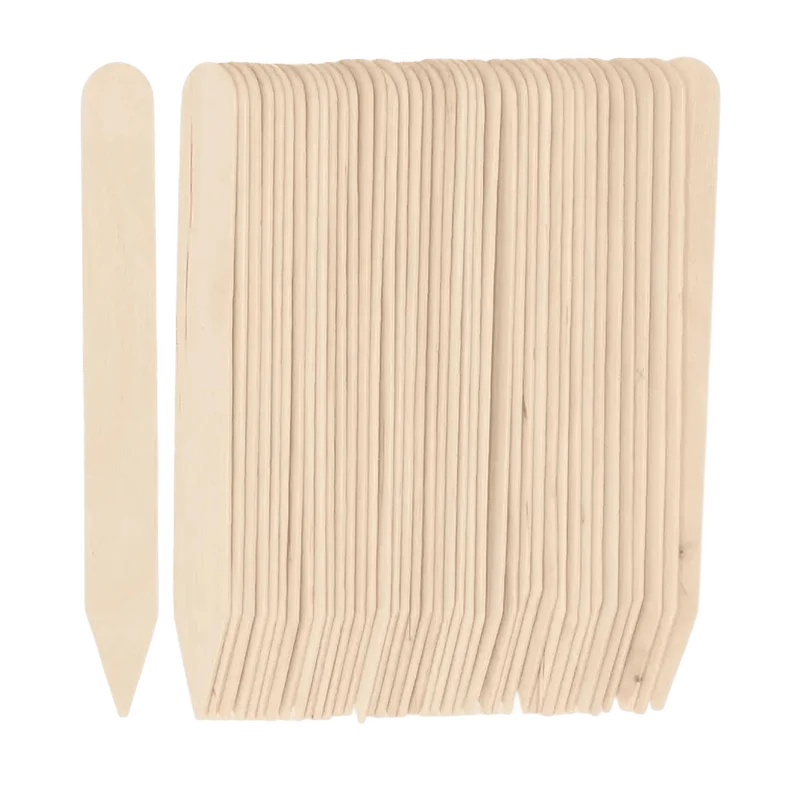 Esschert Design houten plantlabels L – 40 stuks, berkenhout