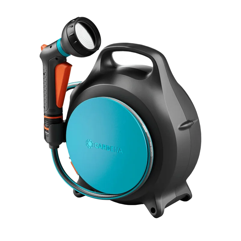 Gardena Draagbare slangenbox Move – 10 m slang met broes