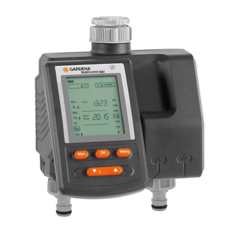 Gardena MultiControl duo – besproeiingscomputer voor 2 zones