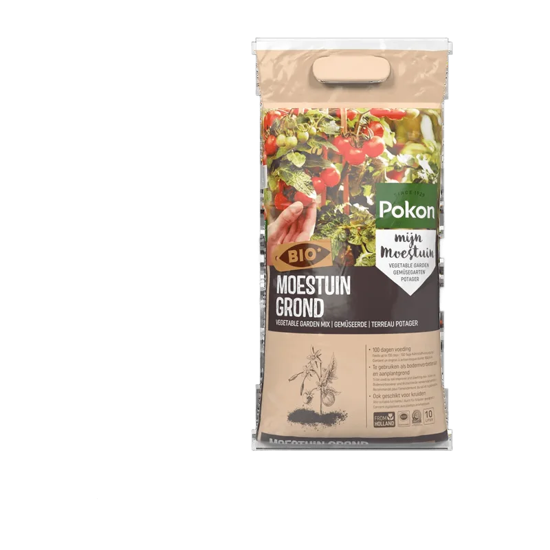 Pokon Bio Moestuingrond – turfvrij, 10 liter