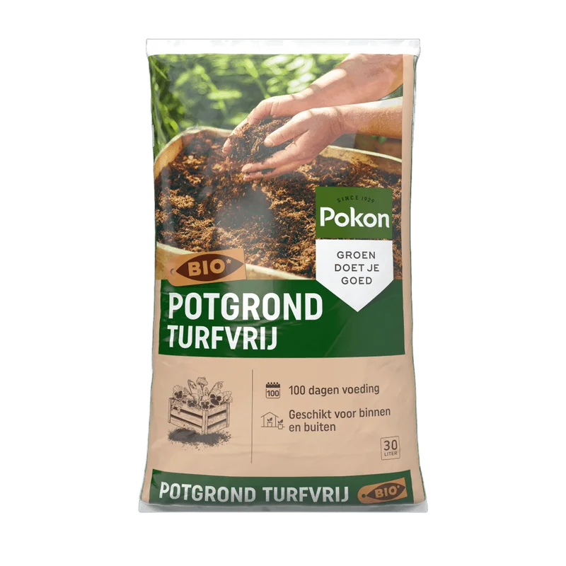 Pokon Bio Turfvrije Potgrond – universeel, 30 liter