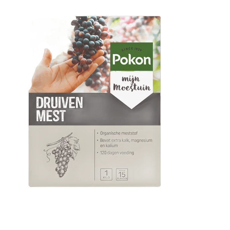 Pokon Druiven Mest – 1 kg met extra kalk en kalium