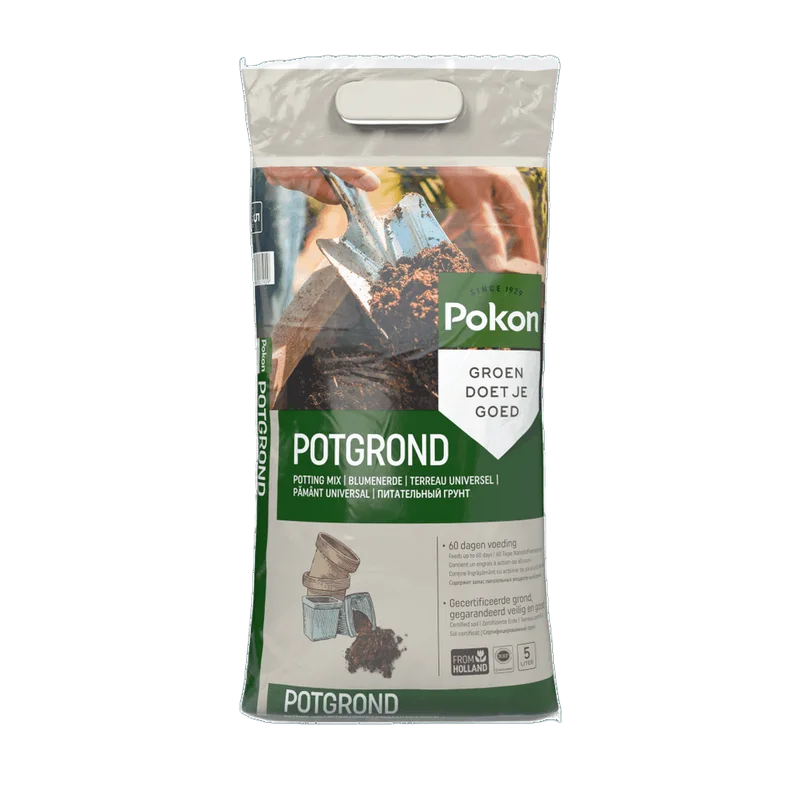 Pokon Universele Potgrond – kleine zak voor binnen en buiten, 5 liter