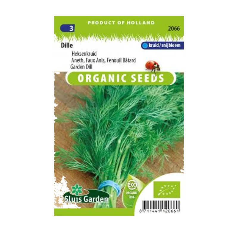 Sluis Garden Dille – biologisch kruidenzaad voor buiten