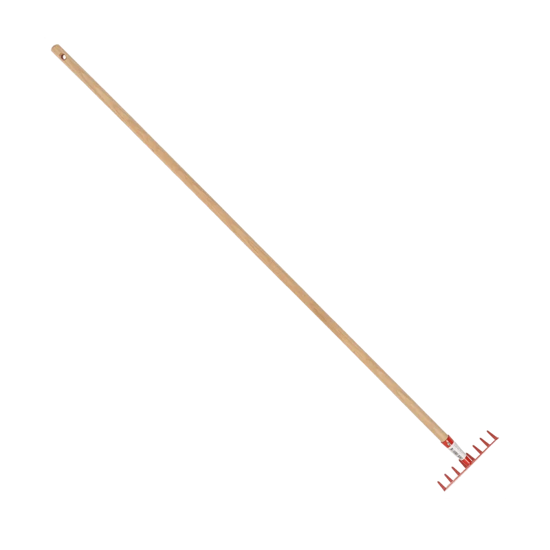 Talen Tools Tuinhark 8 tanden gecoat – houten steel 140 cm