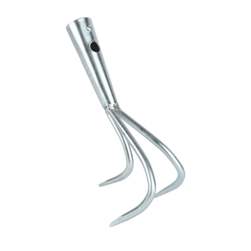 Talen Tools Tuinkrabber verzinkt – 3 tanden, zonder steel