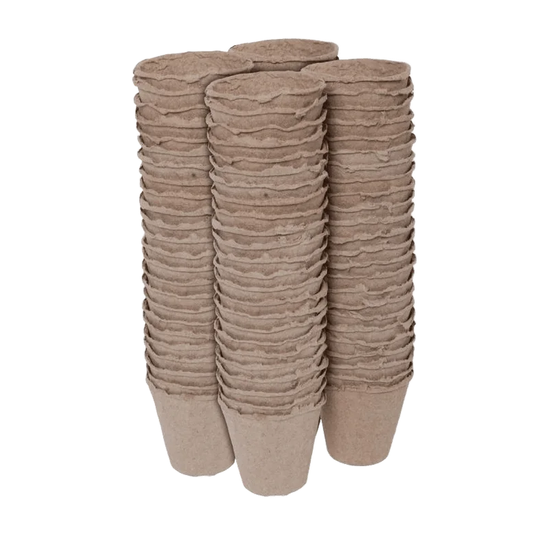 Talen Tools Turfpotjes rond 6 cm – 96 stuks